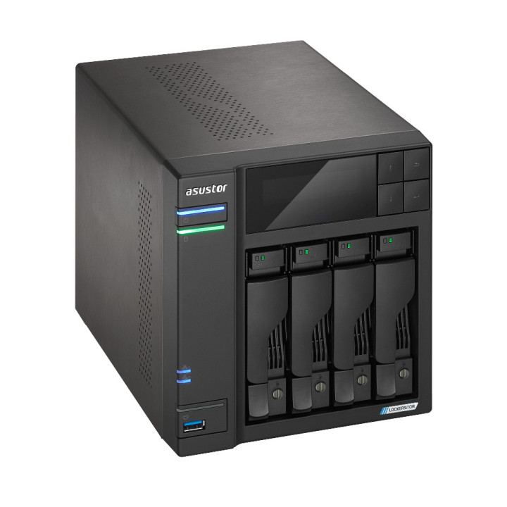 Asustor LOCKERSTOR 4 Gen2 (AS6704T) NAS PC Ethernet LAN Preto N5105