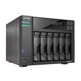 Asustor LOCKERSTOR 6 NAS PC Ethernet LAN Preto N5105