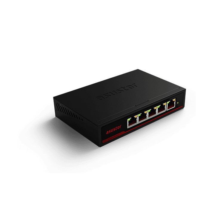Asustor ASW205T switch de rede Não-gerido 2.5G Ethernet (100 1000 2500)