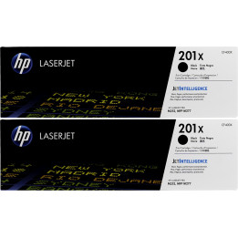 Toner Original HP LaserJet 201X Preto de Elevado Rendimento (Pack de 2)