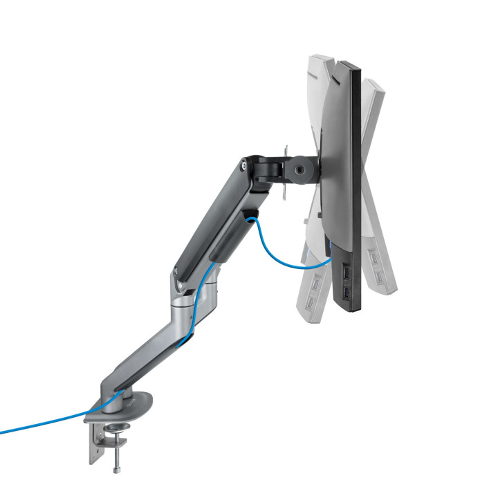 TooQ DB4132TNR-G montagem e suporte para monitores 81,3 cm (32") Fixação Aparafusar Preto