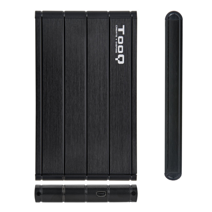 Caixa para Discos TooQ TQE-2530B 2.5" USB 3.2 Preto