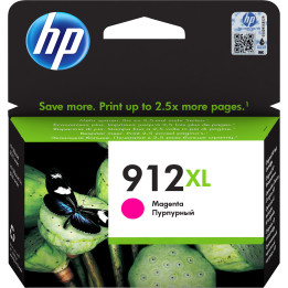 HP Tinteiro Original 912XL Magenta de elevado rendimento
