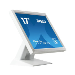 iiyama ProLite T1731SR-W5 monitor de ecrã 43,2 cm (17") 1280 x 1024 pixels TN Ecrã táctil Branco