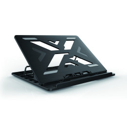 Conceptronic ERGO Laptop Cooling Stand Suporte para computador portátil Preto 39,6 cm (15.6")