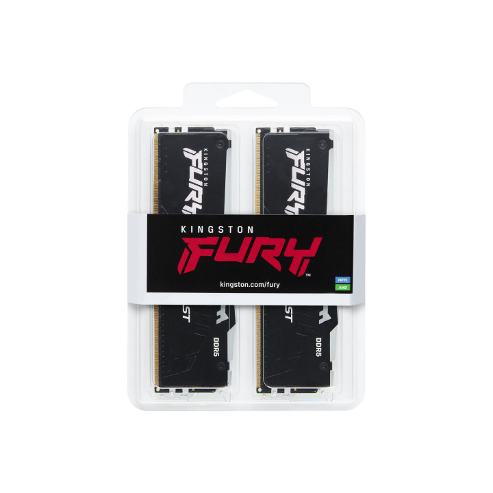 Kingston Technology FURY Beast RGB módulo de memória 32 GB 2 x 16 GB DDR5 5600 MHz