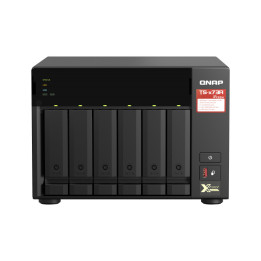 QNAP TS-673A NAS Tower Ethernet LAN Preto V1500B