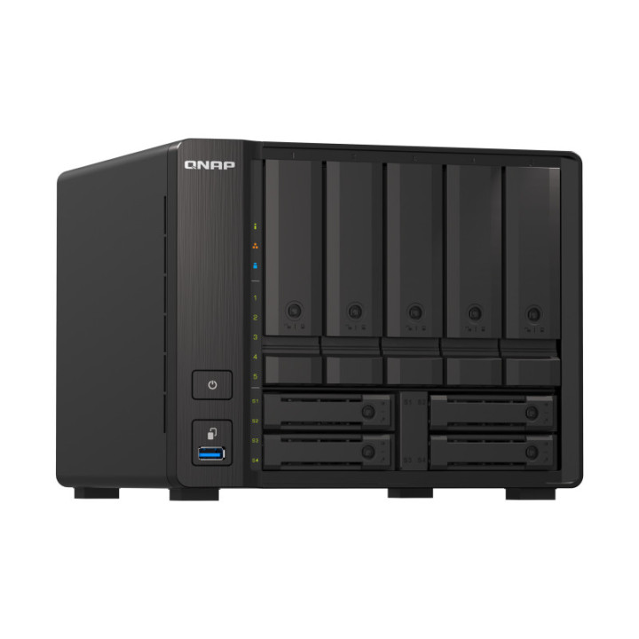 QNAP TS-H973AX NAS Tower Ethernet LAN Preto V1500B