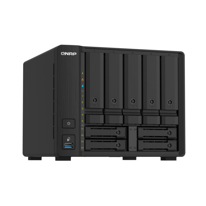 QNAP TS-932PX NAS Tower Ethernet LAN Preto Alpine AL-324