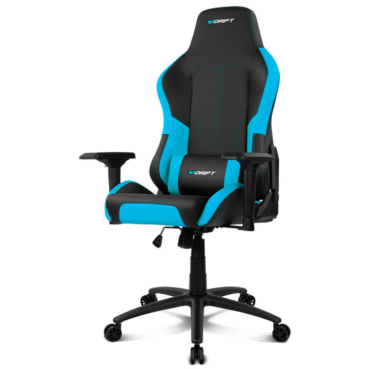 DRIFT DR250 Cadeira de jogos para PC Assento estofado e alcochoado Preto, Azul