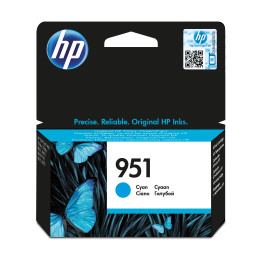 HP Tinteiro original 951 Ciano