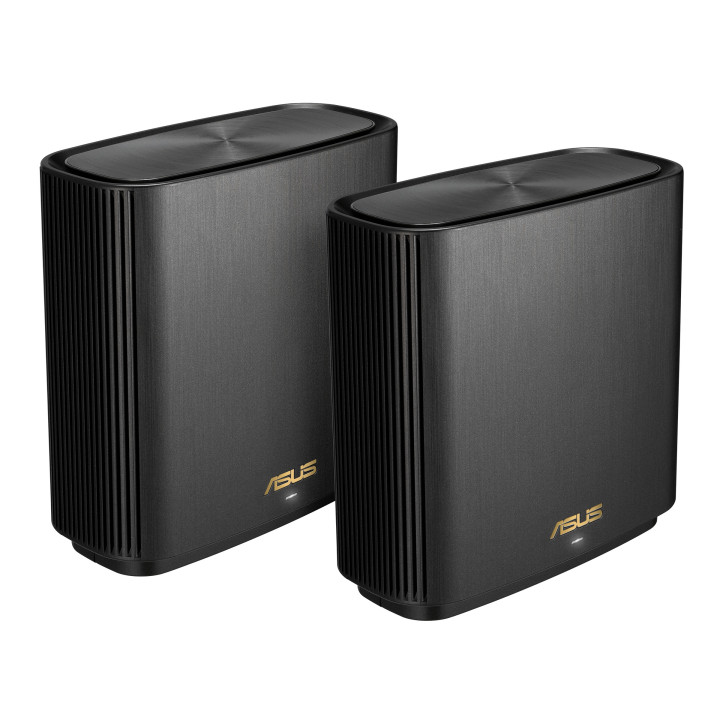 ASUS ZenWiFi AX (XT9) AX7800 1er Pack Schwarz Tri-band (2,4 GHz   5 GHz   5 GHz) Wi-Fi 6 (802.11ax) Preto 4 Interno