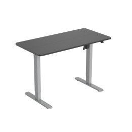 Equip 650811 mesa de computador Preto, Cinzento