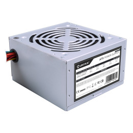 UNYKAch ATX 500W fonte de alimentação 20+4 pin ATX Prateado