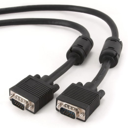 Gembird CC-PPVGA-10M-B cabo VGA VGA (D-Sub) Preto