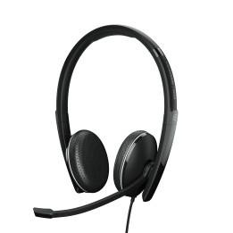 EPOS | SENNHEISER ADAPT 165 USB II Auscultadores Com fios Fita de cabeça Escritório Call center USB Type-A Preto