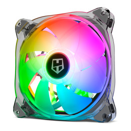 NOX X140-FAN Caixa de computador Ventoinha 14 cm Translúcido 1 unidade(s)