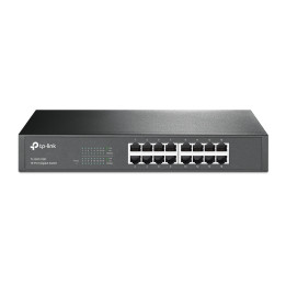 TP-Link TL-SG1016D switch de rede Não-gerido L2 Gigabit Ethernet (10 100 1000) Preto