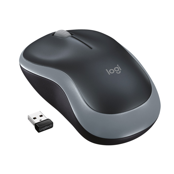 Logitech M185 rato Ambidestro RF Wireless Ótico 1000 DPI