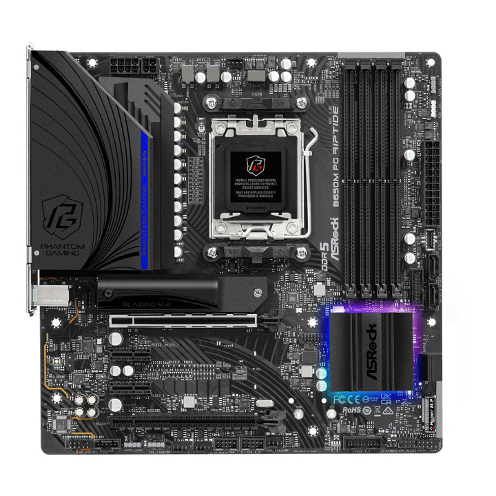 Asrock B650M PG Riptide AMD B650 Ranhura AM5 micro ATX
