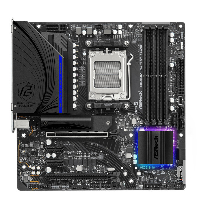 Asrock B650M PG Riptide AMD B650 Ranhura AM5 micro ATX