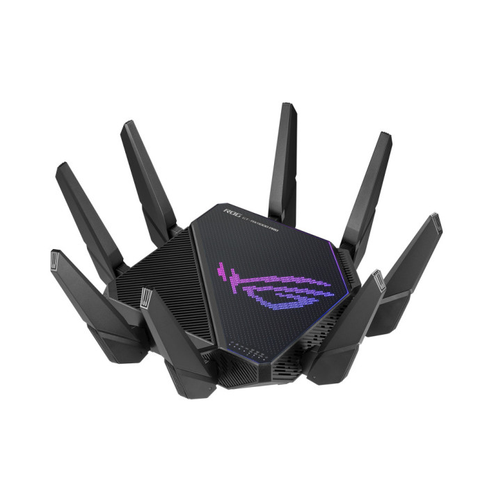 ASUS ROG Rapture GT-AX11000 Pro router sem fios Gigabit Ethernet Tri-band (2,4 GHz   5 GHz   5 GHz) Preto
