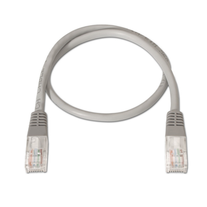 AISENS A135-0229 cabo de rede Cinzento 1 m Cat6 U UTP (UTP)