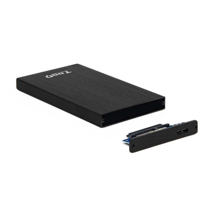 TooQ TQE-2527B Caixa para Discos Rígidos Caixa de disco rígido Preto 2.5"