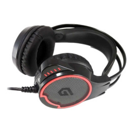 Headset Gaming Conceptronic ATHAN U1 USB Type-A Preto / Vermelho