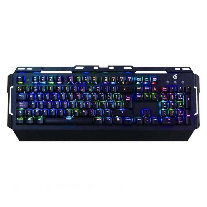 Teclado Gaming Conceptronic KRONIC USB QWERTY Português Preto