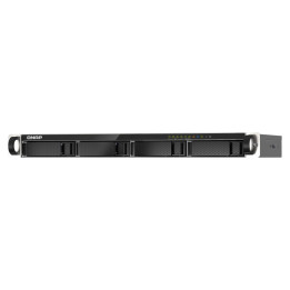 QNAP TS-435XEU NAS Rack (1U) Ethernet LAN Preto, Cinzento CN9131