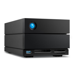 LaCie 2BIG DOCK baía de discos 36 TB PC Preto