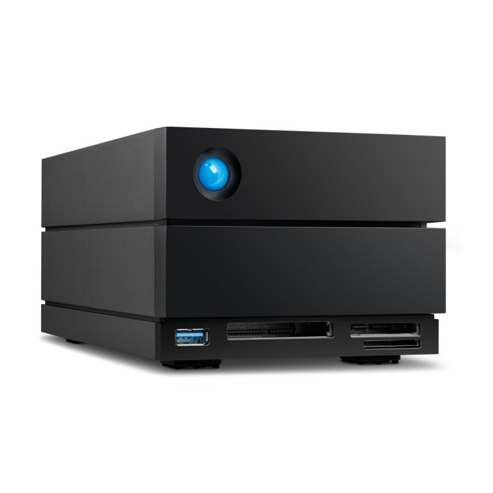 LaCie 2BIG DOCK baía de discos 32 TB PC Preto