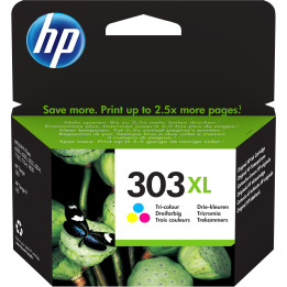 HP Tinteiro Original 303XL de elevado rendimento (Tricolor)