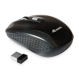 Equip 245104 rato Ambidestro RF Wireless Ótico 1600 DPI