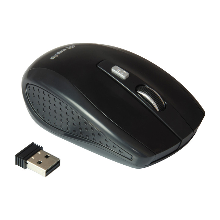 Equip 245104 rato Ambidestro RF Wireless Ótico 1600 DPI
