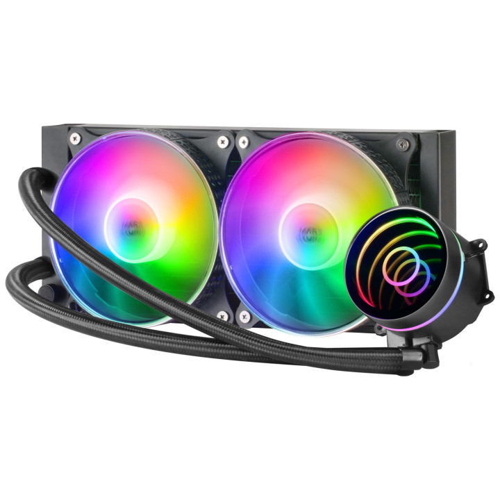 Mars Gaming MLONE240 Sistema de Arrefecimento de Computador Processador Kit de arrefecimento líquido 12 cm Preto 1 unidade(s)