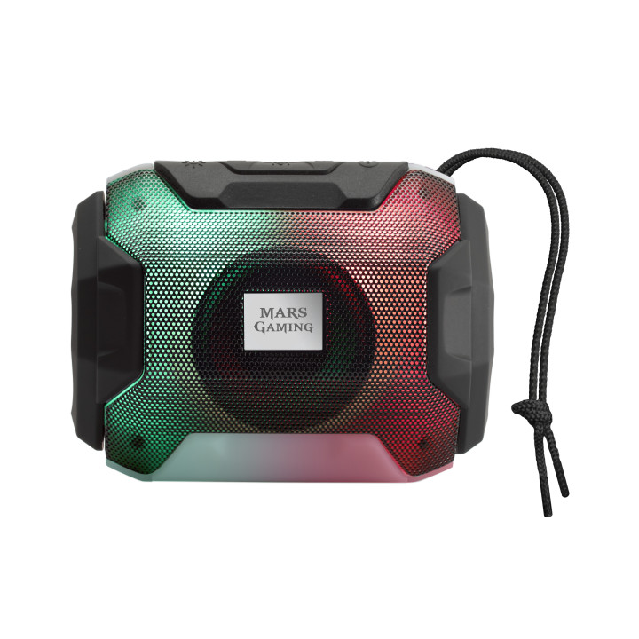 Mars Gaming MSBAX coluna portátil Coluna portátil estéreo Preto 10 W