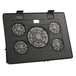 Mars Gaming MNBC2 base de refrigeração para computador 43,9 cm (17.3") 2000 RPM Preto