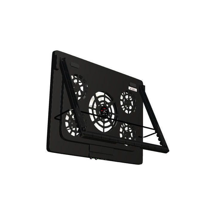 Mars Gaming MNBC2 base de refrigeração para computador 43,9 cm (17.3") 2000 RPM Preto