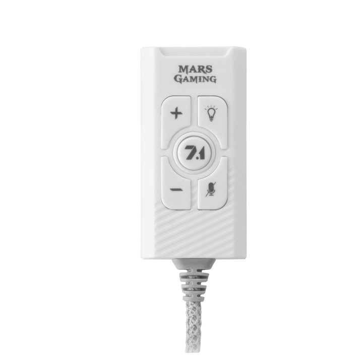 Mars Gaming MSC2W placa de som 7.1 canais USB