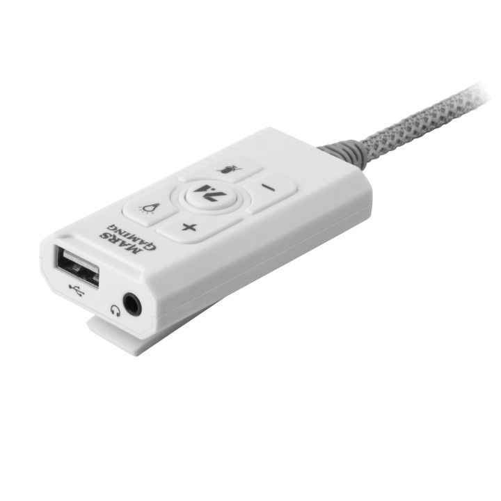 Mars Gaming MSC2W placa de som 7.1 canais USB