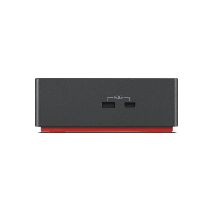 Lenovo 40B00300EU base & duplicador de portas Com fios Thunderbolt 4 Preto, Vermelho
