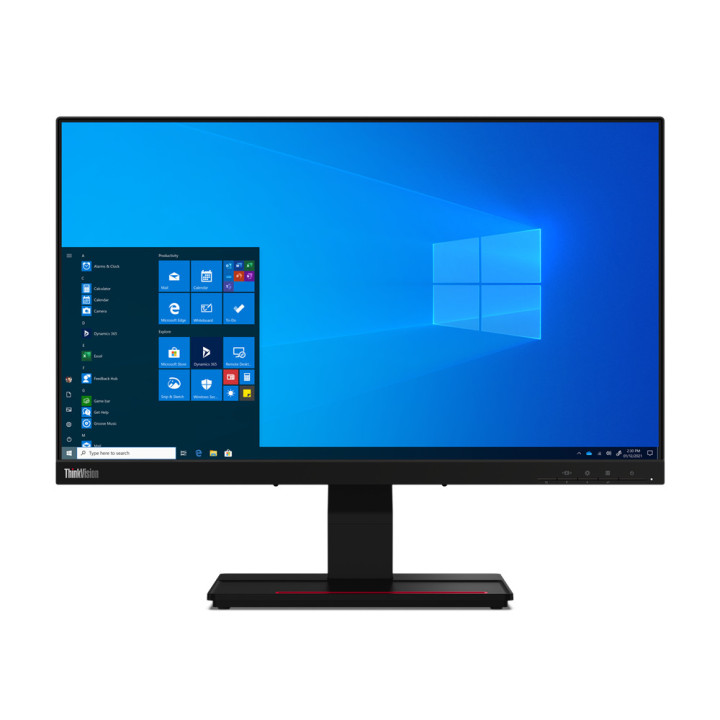 Lenovo ThinkVision T24t-20 60,5 cm (23.8") 1920 x 1080 pixels Full HD LED Capacitivo Preto