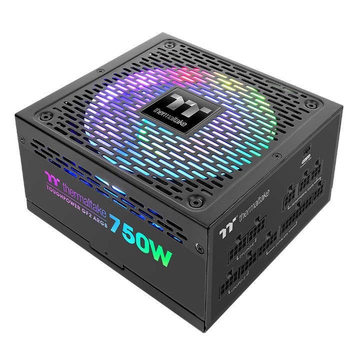 Thermaltake Toughpower GF2 ARGB fonte de alimentação 750 W 24-pin ATX Preto