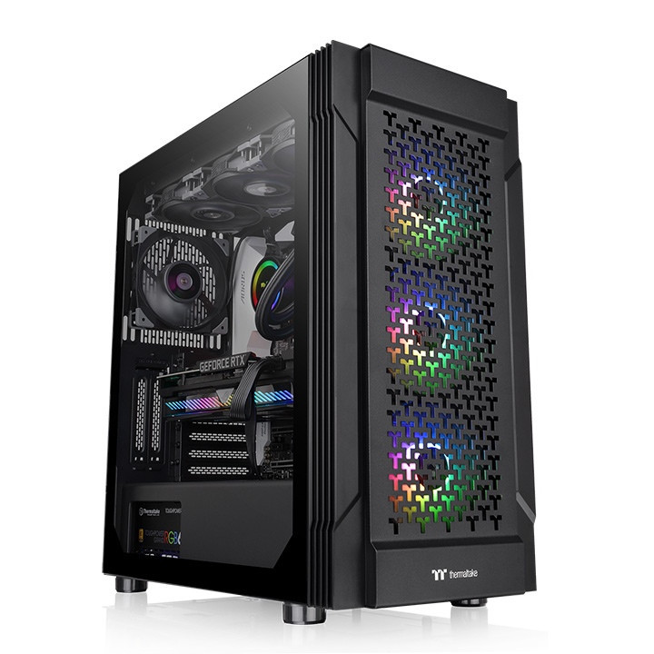 Thermaltake Versa T27 TG ARGB Midi Tower Preto