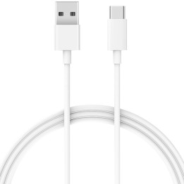 Xiaomi Mi USB-C Cable 1m cabo USB USB 2.0 USB A USB C Branco