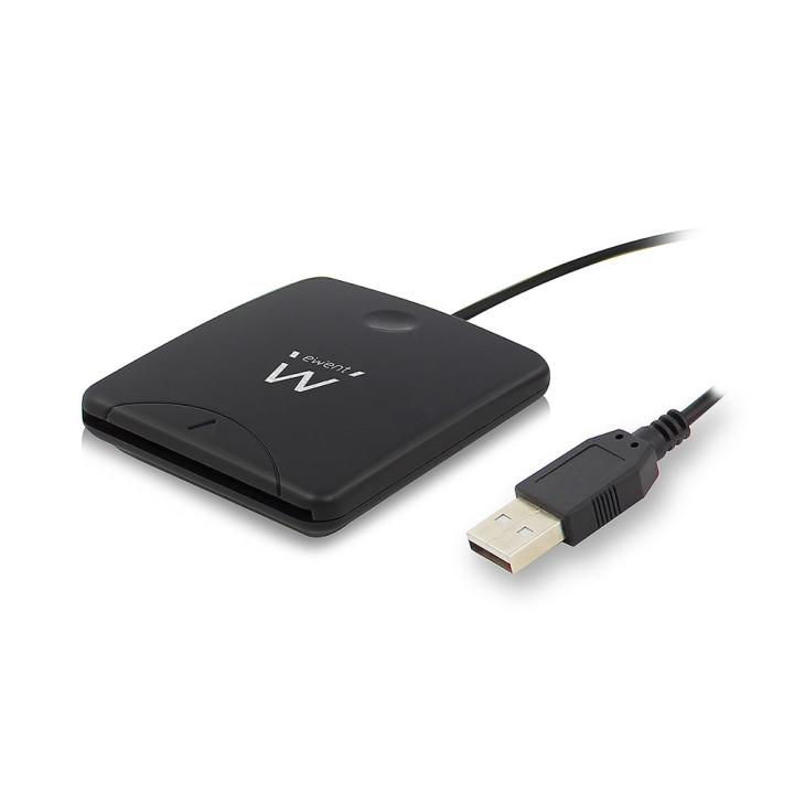 Ewent EW1052 leitor de smart card USB USB 2.0 Preto