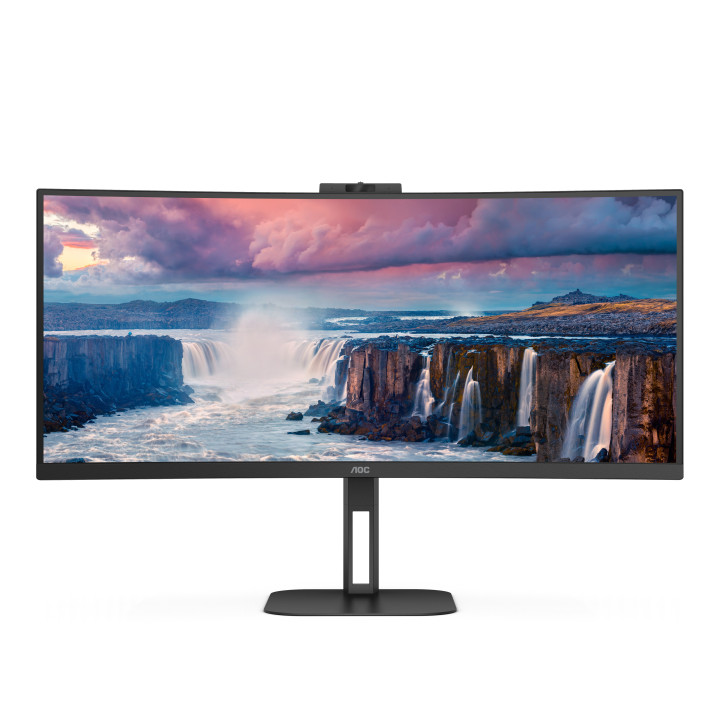 AOC V5 CU34V5CW 86,4 cm (34") 3440 x 1440 pixels Wide Quad HD LED Preto