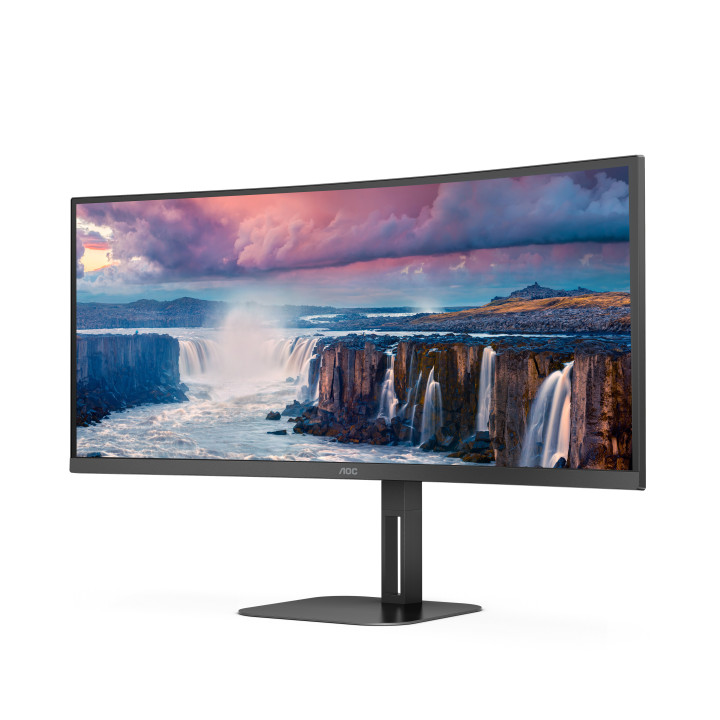AOC V5 CU34V5C 86,4 cm (34") 3440 x 1440 pixels Wide Quad HD LED Preto